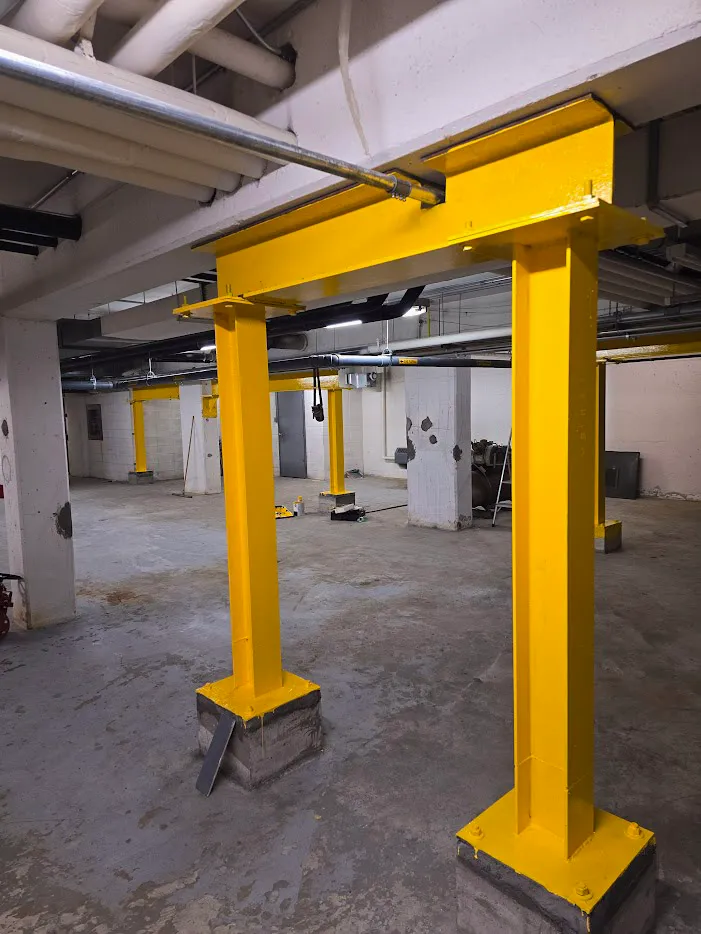 Renforcement structural en bâtiment industriel — photo 3